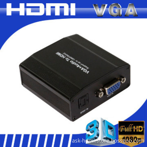 VGA to HDMI converter box with Scale to 720p /1080p, converter vga to